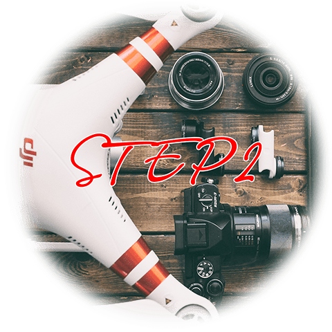 ドローンの操作と知識を学んでスキルを身に付けて頂きます。